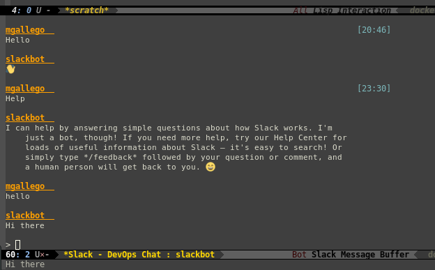 Emacs Slack